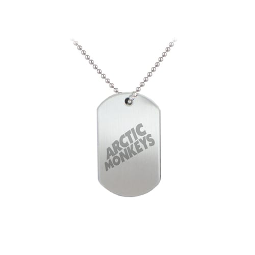 Унисекс военна плочка Уникални подаръци Arctic Monkeys 03010026, гравирана