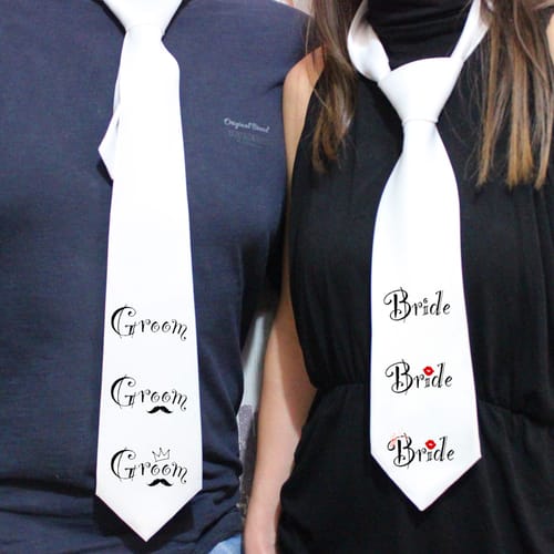 Комплект вратовръзки за двойки, вариант 3