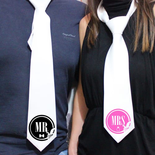 Комплект вратовръзки за двойки, вариант 4