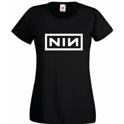 Дамска памучна тениска с текст: NIM