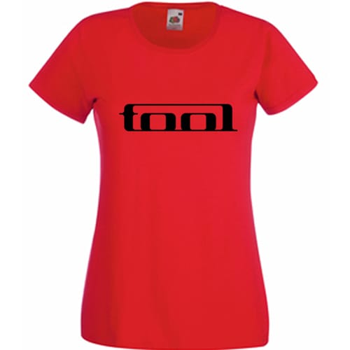 Дамска памучна тениска с текст: Tool