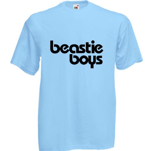 Мъжка памучна тениска с текст: Beastie Boys