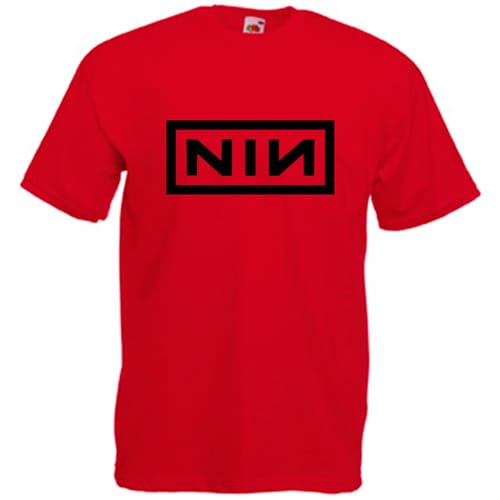 Мъжка памучна тениска с текст: NIM