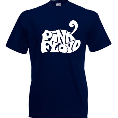 Мъжка памучна тениска с текст: Pink Floyd