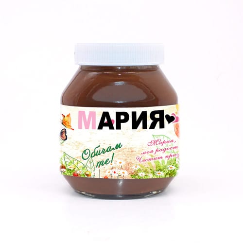 Течен шоколад "Нутела" за Мария готово предложение 3, 750 гр.