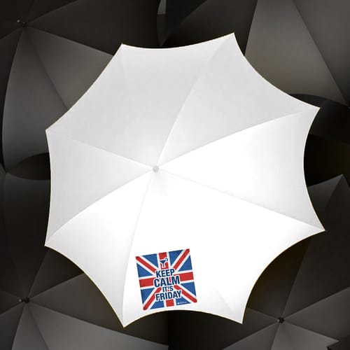 Сгъваем чадър с интересен надпис, дизайн 32