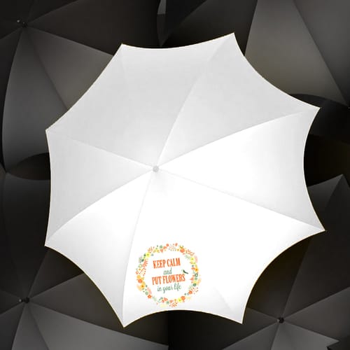 Сгъваем чадър с интересен надпис, дизайн 33