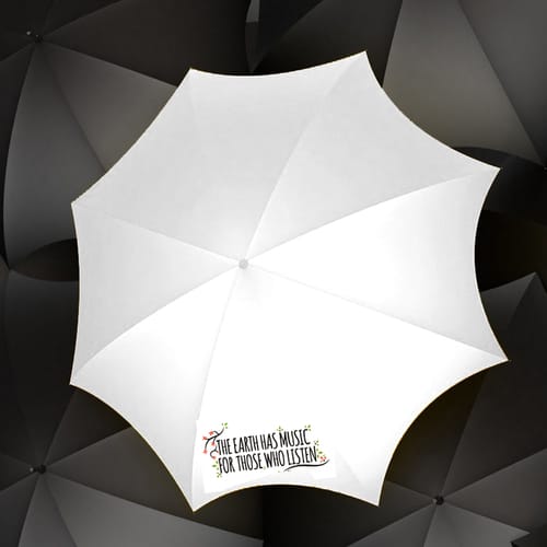 Сгъваем чадър с интересен надпис, дизайн 42