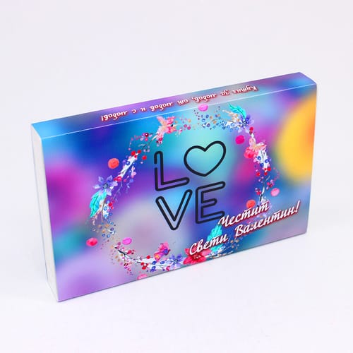 Шоколадови бонбони Toffifee кутия 15 бонбона "Свети Валентин" вариант 1