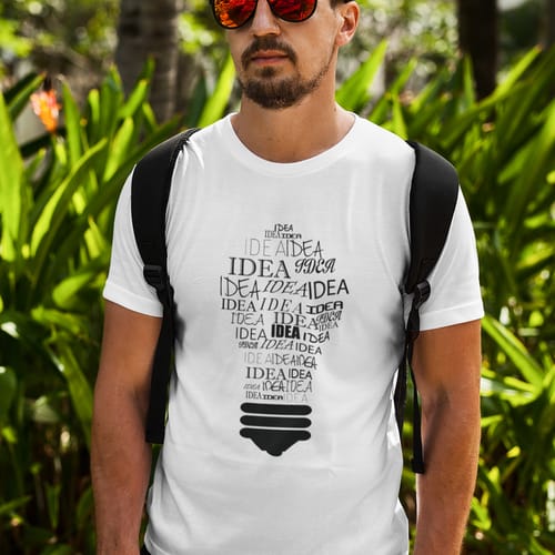 Мъжка лятна тениска - "Idea"