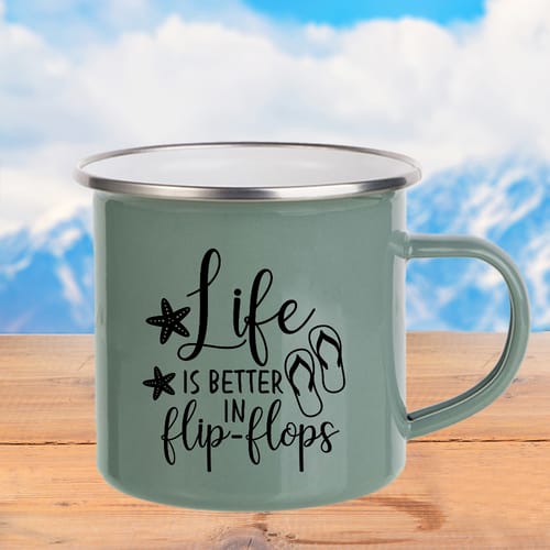 Канче "life is better in flip-flops"