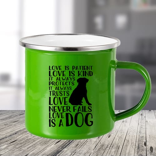 Канче "Love in patient, love is kind...Love is a dog"