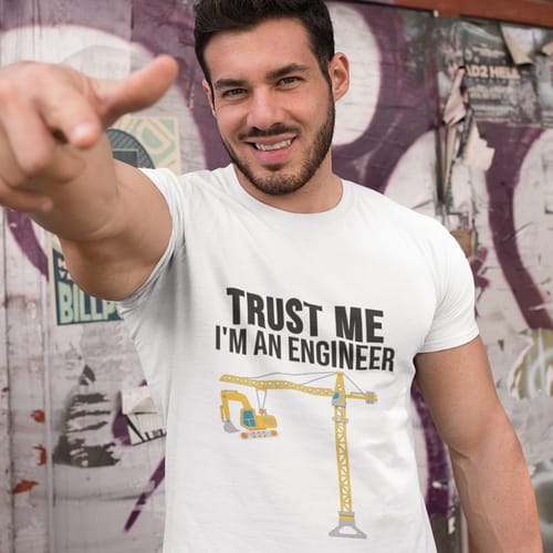 Тениска за инженер