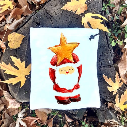 Поларен, мек и топъл бъф-шал-бандана - Дядо Коледа Star