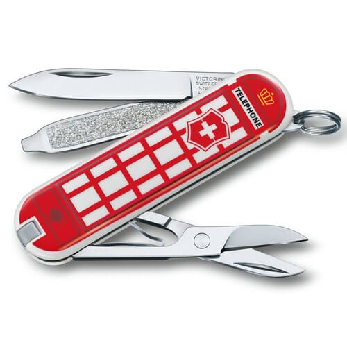 Швейцарски джобен нож Victorinox Classic LE 2018 A Trip to London 0.6223.L1808