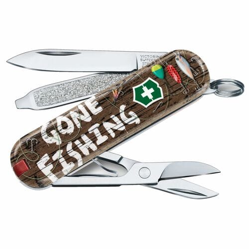 Швейцарски джобен нож Victorinox Classic LE 2020 Gone Fishing
