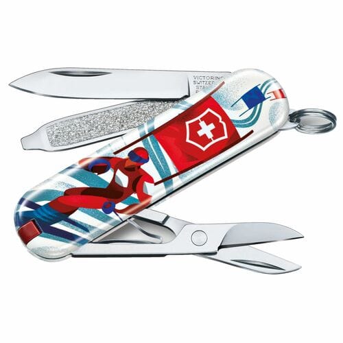 Швейцарски джобен нож Victorinox Classic LE 2020 Ski Race