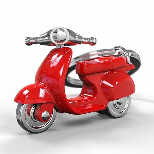 Ключодържател скутер Metalmorphose, Scooter Red