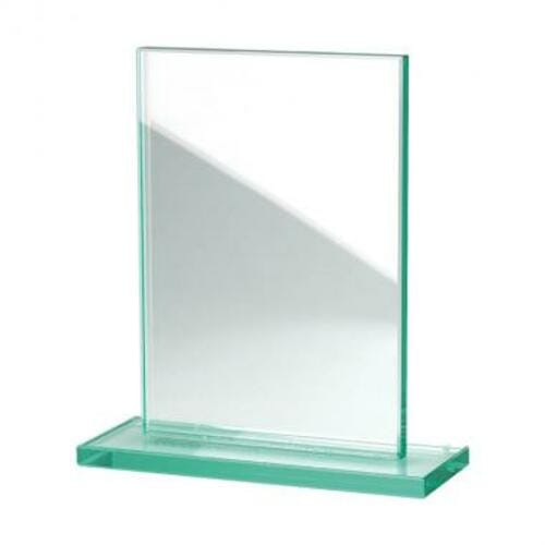 Гравиран стъклен плакет 17,5 x 12,5 см / GL510 B