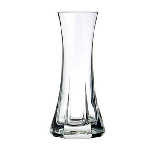 Стъклена гравирана ваза BORMIOLI, 15 см.