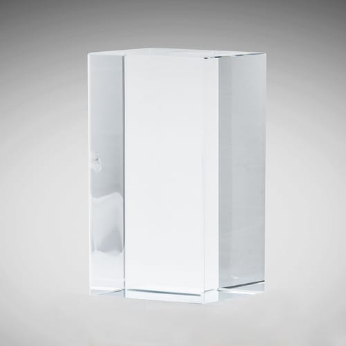 Кристална правоъгълна призма за гравиране 47х47х77 мм✨ 