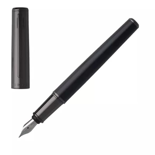 Метална писалка Hugo boss Minimal Dark Chrome