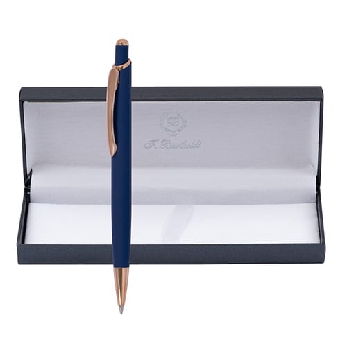 Химикалка Violla синя с кутия, гравирана по Ваша идея 2220