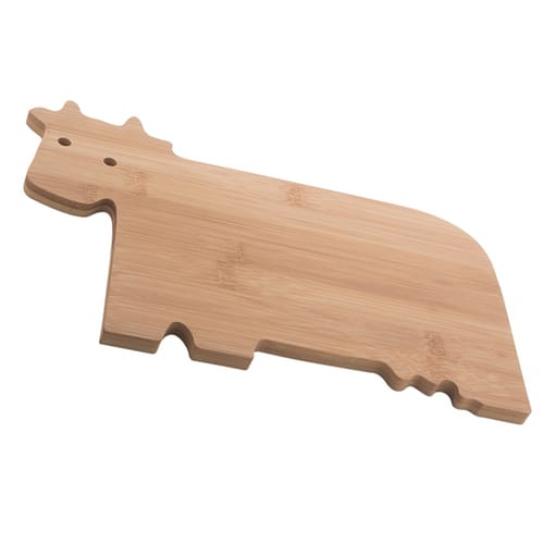 Декоративна бамбукова дъска за рязане "Крава"