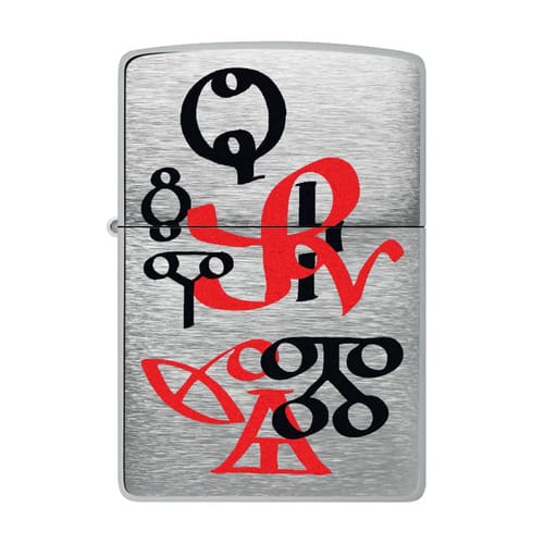Запалка Zippo Глаголица