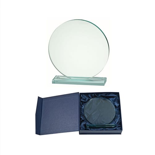 Гравиран кристален кръг 15 см. диаметър / GL650 C