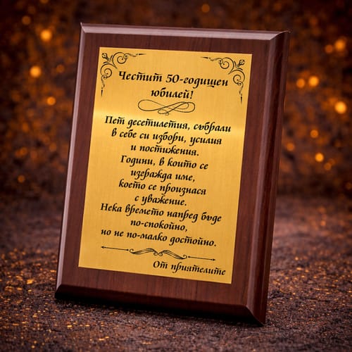 Среден плакет, тип картина