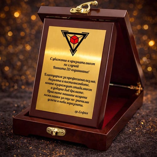 Голям плакет, кутия - K029 A