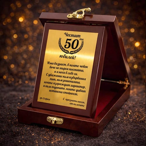 Малък плакет, кутия - K029 B