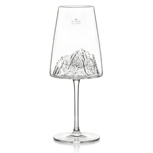 Чаша за вино Alaskan Maker TOPOGRAPHIC Mont Blanc 400мл