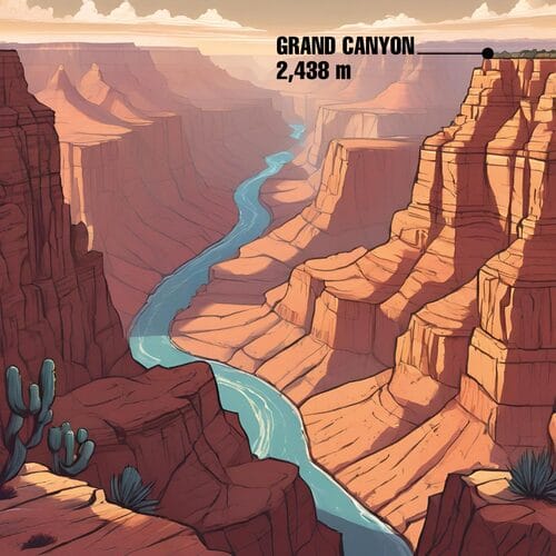 Чаша Alaskan Maker TOPOGRAPHIC Grand Canyon 450мл