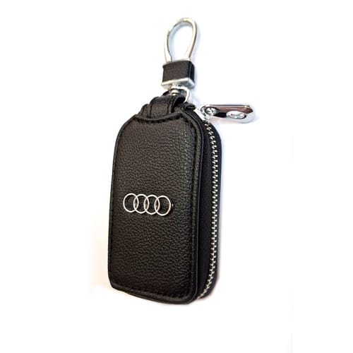 Kожен калъф за ключове с емблема на Audi- стил и защита в едно 🔑🔥